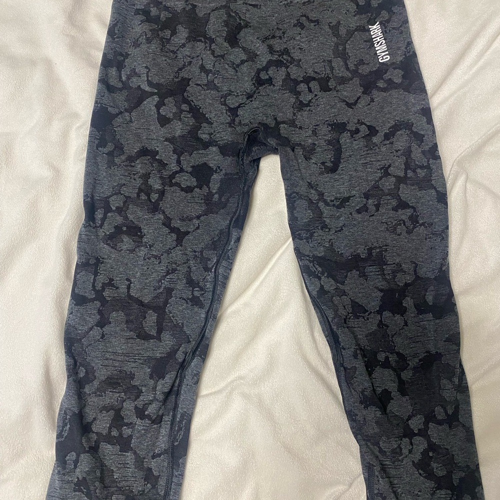 GymShark Gray Camo Leggings